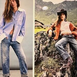 We The Free Risk Taker Mid-Rise Jeans 31L